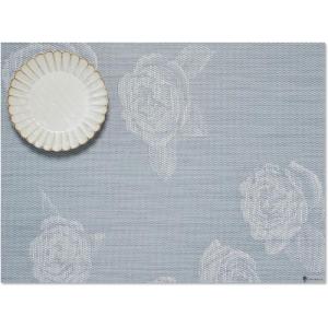 imageMartha by Martha Stewart  Chilewich Rosette Placemats in Burnt Coral  Set of 4  Easy Care Woven Tabletop Textiles  IndoorOutdoor  185quot x 135quot RectangleSea