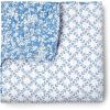 imageMARTHA STEWART 100 Cotton 2 Piece Reversible Quilt Set Washed Percale Light BlueWhite 1 Quilt 1 Std Sham Soft and Breathable Lightweight Ditsy Floral Printed Bedspread Twin SizeFloral Blue