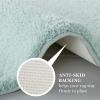 imageMARTHA STEWART Drylon Microfiber Bath Rug  1 Piece Ultra Soft Plush NonSlip Thick Washable Bathroom Rugs Home Decor Accessories Household Essentials Small Bath Mat 17quot x 24quot Navy BlueAqua