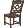 imageMARTHA STEWART by POLYWOOD Chinoiserie Dining Side Chair in SandMahogany