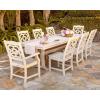 imageMARTHA STEWART by POLYWOOD Chinoiserie Dining Side Chair in SandTeak