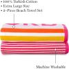 imageMartha Stewart 100 Cotton Bath Towels Set of 6 Piece 2 Bath Towels 2 Hand Towels 2 Washcloths Quick Dry Towels Soft ampamp Absorbent Bathroom Essentials BeigeX Coral Pink