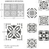 imageMartha Stewart 15 Pc Stencil Kit Classic Tile