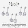 imageMartha Stewart 2 12 Carat Lab Grown Diamond Drop Earrings In 14K Gold Oval Shape Lab Grown Diamond Earringswhitegold