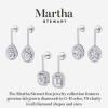 imageMartha Stewart 2 12 Carat Lab Grown Diamond Drop Earrings In 14K Gold Oval Shape Lab Grown Diamond Earringsyellowgold