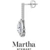 imageMartha Stewart 2 12 Carat Lab Grown Diamond Drop Earrings In 14K Gold Pear Shape Lab Grown Diamond Earringswhitegold