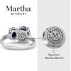 imageMartha Stewart 2 34 Carat Two Stone Gemstone Ring For Women in Sterling Silver Gemstone Jewelry For WomenOption 10