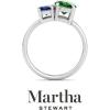 imageMartha Stewart 2 34 Carat Two Stone Gemstone Ring For Women in Sterling Silver Gemstone Jewelry For WomenOption 2