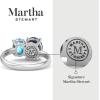 imageMartha Stewart 2 34 Carat Two Stone Gemstone Ring For Women in Sterling Silver Gemstone Jewelry For WomenOption 3