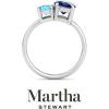 imageMartha Stewart 2 34 Carat Two Stone Gemstone Ring For Women in Sterling Silver Gemstone Jewelry For WomenOption 3