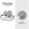 imageMartha Stewart 2 34 Carat Two Stone Gemstone Ring For Women in Sterling Silver Gemstone Jewelry For WomenOption 4
