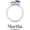 imageMartha Stewart 2 34 Carat Two Stone Gemstone Ring For Women in Sterling Silver Gemstone Jewelry For WomenOption 6