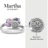 imageMartha Stewart 2 34 Carat Two Stone Gemstone Ring For Women in Sterling Silver Gemstone Jewelry For WomenOption 6