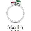 imageMartha Stewart 2 34 Carat Two Stone Gemstone Ring For Women in Sterling Silver Gemstone Jewelry For WomenOption 7