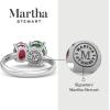 imageMartha Stewart 2 34 Carat Two Stone Gemstone Ring For Women in Sterling Silver Gemstone Jewelry For WomenOption 7