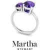 imageMartha Stewart 2 34 Carat Two Stone Gemstone Ring For Women in Sterling Silver Gemstone Jewelry For WomenOption 8