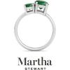 imageMartha Stewart 2 34 Carat Two Stone Gemstone Ring For Women in Sterling Silver Gemstone Jewelry For WomenOption 9