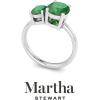 imageMartha Stewart 2 34 Carat Two Stone Gemstone Ring For Women in Sterling Silver Gemstone Jewelry For WomenOption 9