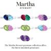 imageMartha Stewart 2 Carat Two Stone Gemstone Ring For Women in Sterling Silver Gemstone Jewelry For WomenOption 4