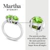 imageMartha Stewart 2 Carat Two Stone Gemstone Ring For Women in Sterling Silver Gemstone Jewelry For WomenOption 7