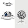 imageMartha Stewart 2 Carat Two Stone Gemstone Ring For Women in Sterling Silver Gemstone Jewelry For WomenOption 8