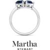 imageMartha Stewart 2 Carat Two Stone Gemstone Ring For Women in Sterling Silver Gemstone Jewelry For WomenOption 8