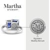 imageMartha Stewart 3 14 Carat Two Stone Gemstone Ring For Women in Sterling Silver Gemstone Jewelry For WomenOption 10