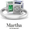 imageMartha Stewart 3 14 Carat Two Stone Gemstone Ring For Women in Sterling Silver Gemstone Jewelry For WomenOption 2