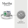 imageMartha Stewart 3 14 Carat Two Stone Gemstone Ring For Women in Sterling Silver Gemstone Jewelry For WomenOption 2