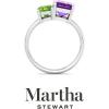 imageMartha Stewart 3 14 Carat Two Stone Gemstone Ring For Women in Sterling Silver Gemstone Jewelry For WomenOption 4