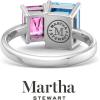 imageMartha Stewart 3 14 Carat Two Stone Gemstone Ring For Women in Sterling Silver Gemstone Jewelry For WomenOption 5
