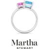 imageMartha Stewart 3 14 Carat Two Stone Gemstone Ring For Women in Sterling Silver Gemstone Jewelry For WomenOption 5