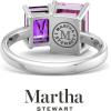 imageMartha Stewart 3 14 Carat Two Stone Gemstone Ring For Women in Sterling Silver Gemstone Jewelry For WomenOption 6