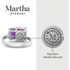 imageMartha Stewart 3 14 Carat Two Stone Gemstone Ring For Women in Sterling Silver Gemstone Jewelry For WomenOption 6