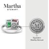 imageMartha Stewart 3 14 Carat Two Stone Gemstone Ring For Women in Sterling Silver Gemstone Jewelry For WomenOption 7