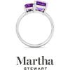 imageMartha Stewart 3 14 Carat Two Stone Gemstone Ring For Women in Sterling Silver Gemstone Jewelry For WomenOption 8
