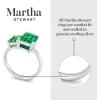 imageMartha Stewart 3 14 Carat Two Stone Gemstone Ring For Women in Sterling Silver Gemstone Jewelry For WomenOption 9