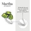 imageMartha Stewart 3 34 Carat Three Stone Gemstone Ring for Women in Sterling Silver Gemstone Jewelry For WomenOption 4