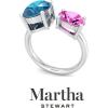 imageMartha Stewart 3 34 Carat Two Stone Gemstone Ring For Women in Sterling Silver Gemstone Jewelry For WomenOption 1