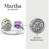 imageMartha Stewart 3 34 Carat Two Stone Gemstone Ring For Women in Sterling Silver Gemstone Jewelry For WomenOption 6