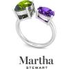 imageMartha Stewart 3 34 Carat Two Stone Gemstone Ring For Women in Sterling Silver Gemstone Jewelry For WomenOption 6