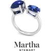 imageMartha Stewart 3 34 Carat Two Stone Gemstone Ring For Women in Sterling Silver Gemstone Jewelry For WomenOption 8