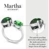imageMartha Stewart 3 34 Carat Two Stone Gemstone Ring For Women in Sterling Silver Gemstone Jewelry For WomenOption 9