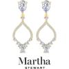imageMartha Stewart 3 Carat Lab Grown Diamond Drop Earrings In 14 Karat Gold Lab Grown Diamond Earringsyellowgold
