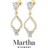 imageMartha Stewart 3 Carat Lab Grown Diamond Drop Earrings In 14 Karat Gold Lab Grown Diamond Earringsyellowgold