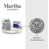imageMartha Stewart 4 12 Carat Two Stone Gemstone Ring For Women in Sterling Silver Gemstone Jewelry For WomenOption 1