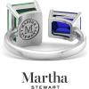 imageMartha Stewart 4 12 Carat Two Stone Gemstone Ring For Women in Sterling Silver Gemstone Jewelry For WomenOption 1