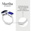 imageMartha Stewart 4 12 Carat Two Stone Gemstone Ring For Women in Sterling Silver Gemstone Jewelry For WomenOption 10