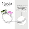 imageMartha Stewart 4 12 Carat Two Stone Gemstone Ring For Women in Sterling Silver Gemstone Jewelry For WomenOption 2