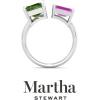 imageMartha Stewart 4 12 Carat Two Stone Gemstone Ring For Women in Sterling Silver Gemstone Jewelry For WomenOption 2
